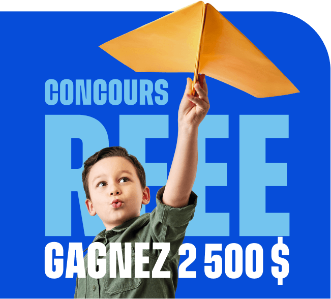 Courez la chance de gagner 2 500 $ en ouvrant un REEE en ligne